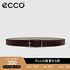 爱步（ECCO）男士针扣皮带 商务正装青年中年休闲腰带 9105894 棕色（深棕色）910589490152 100