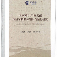 国家知识产权文献及信息资料库建设与运行研究