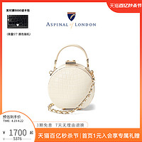 ASPINAL OF LONDON Aspinal迷你圆饼包Hatbox斜挎单肩手提女包轻奢真皮