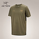  ARC'TERYX 始祖鸟 ARC’TERYX始祖鸟 CAPTIVE SPLIT SS T-SHIRT 棉质短袖T恤 TATSU/复古绿　