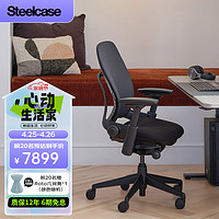 Steelcase 世楷 Leap v2 商务办公老板椅可升降旋转人体工学电脑椅舒适座椅 黑色