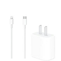 百亿补贴：Apple 苹果 原装充电器套装20WUSB-C PD快充适用 IPhone5-14 系列