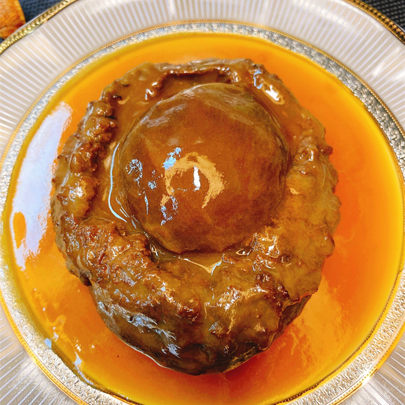 名鲜岛加热即食溏心鲍鱼干鲍熬制冷冻半成品鲍鱼配鲍汁酒店会所一只袋装 10头(一只价)