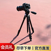 Fotopro 富图宝 S3微单单反三脚架二维液压云台手机摄影摄像便携短视频支架
