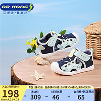 DR.KONG 江博士 學步鞋步前鞋 夏季男童卡通魔術貼兒童涼鞋B13242W004藍/綠 20
