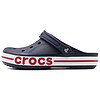 crocs 卡骆驰 男鞋女鞋 夏季新款贝雅克骆格户外休闲沙滩 贝雅卡骆班/深蓝/辣椒红 M7W9/25cm/39-40