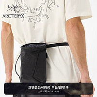 ARC'TERYX 始祖鸟 ARC’TERYX始祖鸟 S_A ION LIGHTWEIGHT CHALK BAG 男女同款 粉袋 Blackite/原色黑