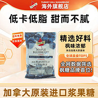 Turkey Hill Sugarbush 加拿大原装进口枫糖特产枫叶糖果进口零食硬糖儿童护齿枫糖果糖 蓝莓味糖果 90g 1袋