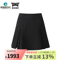 PXG 高尔夫服装女士夏季喇叭裙 23年新款韩国进口运动短裙 防走光 PHMCW561321 黑色 M