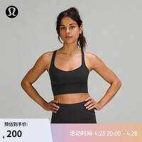 露露乐蒙lululemon 丨Free To Be 女士长款运动内衣 LW2AR0S 黑色 2