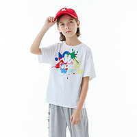 Kappa Kids 新款儿童夏季短袖休闲印花透气舒适T恤