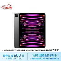 Apple 苹果 iPad Pro 12.9英寸(第6代)平板电脑2022款(256G WLAN版/MNXR3CH/A)深空灰色