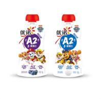 yoplait 优诺 蛋白A2儿童酸奶   100g*10袋