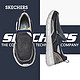 SKECHERS 斯凯奇 男士休闲鞋舒适复古一脚蹬百搭时尚帆布鞋男