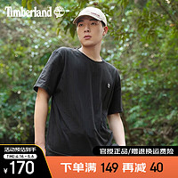 Timberland T恤男24春夏新款户外休闲棉质透气圆领短袖