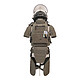  彬巡 防弹衣六级防弹 MAS2.0防护背心重型防弹衣战士重甲 BK黑色　