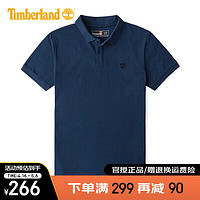 Timberland T恤男24春夏新款户外宽松透气POLO衫翻领短袖