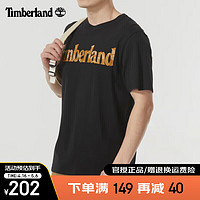 Timberland T恤男户外24春夏新款休闲舒适透气纯棉圆领短袖