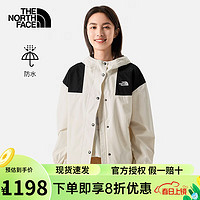 北面（The North Face）女款经典ICON1986/1990冲锋衣防水夹克外套7QSI/81RZ类8BAB 7QSI-N3N米白色（款） L码165/92A