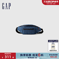 Gap 盖璞 男女装2024春夏新款复古斜挎包时尚腰包890850