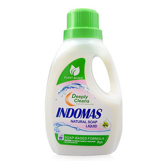 乐维亚 印尼 2kg 天然植物皂液 不含荧光剂 家庭装洗护合一