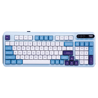 KZZI 珂芝 Z98AI 94键 三模机械键盘 碧蓝海 风雨轴 RGB