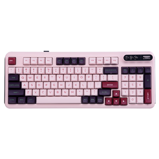 Z98AI 94键 三模机械键盘 弥豆紫 风雨轴 RGB