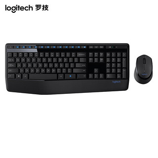 logitech 罗技 MK345 无线鼠标键盘套装 防泼溅 家用办公台式机电脑多媒体键鼠套装 MK345