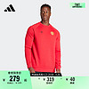 adidas 阿迪达斯 曼联休闲足球文化套头卫衣男装adidas阿迪达斯官方IK8702