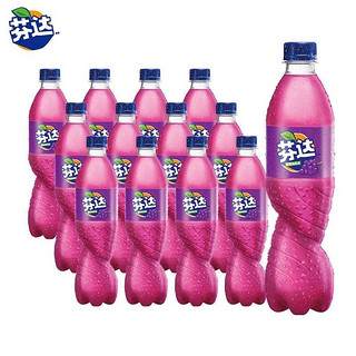 Fanta 芬达 汽水 葡萄味 500ml*12瓶