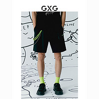 GXG x SHANTELL MARTIN联名黑色短裤 2022年夏季新品