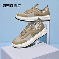 ZERO ZRO零度男鞋2024夏季新款轻质软底网面鞋透气飞织鞋
