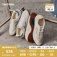 Tretorn 瑞典TRETORN 24年春新品男女RAWLINS情侣复古休闲阿甘鞋德训鞋