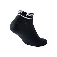 PUMA 彪马 官方 新款休闲印花短袜袜子（三对装） APAC 907777 黑色-16 EU:35-38 规格:21-22