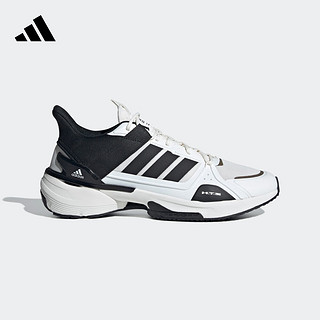 adidas 阿迪达斯 MTS跑步鞋男女阿迪达斯轻运动IF9242 白色/黑色 45(280mm)