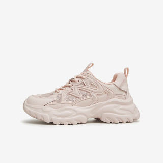 他她(tata)2024夏时尚休闲百搭女老爹鞋wog18bm4 粉色 35