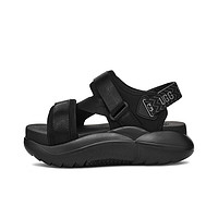 UGG 女士厚底露趾凉鞋 1152688 黑色 36