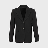 Massimo Dutti 女士两粒扣收腰显瘦职业通勤休闲西服