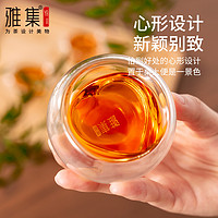 雅集 双层耐热玻璃茶杯 40ml