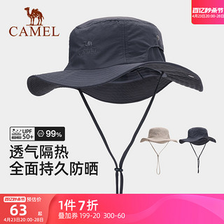 CAMEL 骆驼 户外防晒渔夫帽