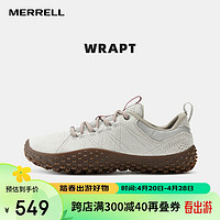 MERRELL 迈乐 经典休闲鞋女款WRAPT系带防滑耐磨舒适轻便裸足鞋