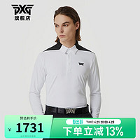 PXG 高尔夫服装男士长袖T恤23年春季新款golf舒适透气上衣进口polo衫 PHPPM210301 XL