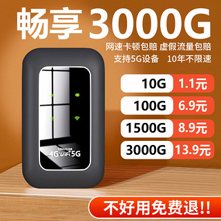 小鸟出壳 随身WiFi便携式无线网络免插卡三网切换纯流量4g上网神器宽带车载路由器全国通用移动wifi网卡