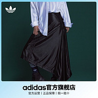 adidas 阿迪达斯 马思纯同款adidas阿迪达斯官方三叶草女装亮泽感高腰运动半身裙子