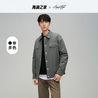 HLA 海澜之家 先锋工装休闲棉服HWMAW4U100A