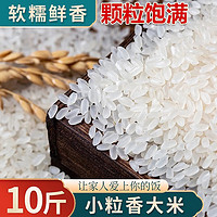 东北大米10斤*袋装小粒王大米粳米现磨新米特产