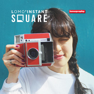 lomography 乐魔 Lomo\'Instant Square 方形拍立得相机 方形相纸