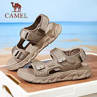 骆驼（CAMEL）2024夏季潮流休闲凉鞋轻盈耐折透气舒适运动男鞋 G14M547631 黑色 39