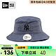 NEW ERA 纽亦华 帽子男女MLB系列NY洋基队灯芯绒宽檐遮12589911 12589911 ML