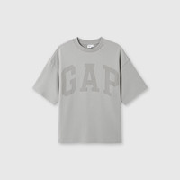 Gap 盖璞 男女夏季短袖T恤 889779 浅灰色 XL